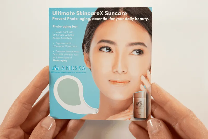 Anessa – UV + Absorb Demo