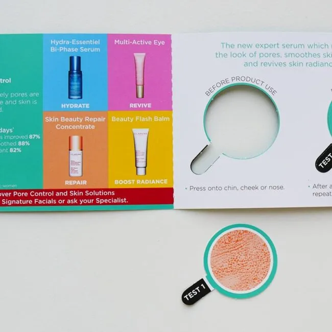 Clarins – Pore Control: Proven