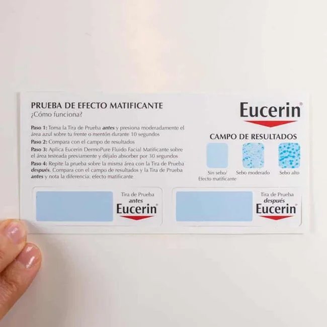 Eucerin – Shine and Oil Control Test