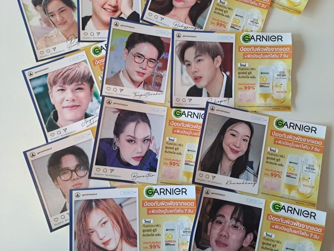 Garnier Personalised Influencer Tool
