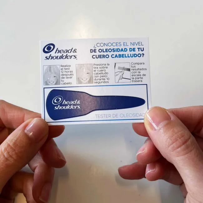 Head & Shoulders – Scalp Sebum Testing Tool