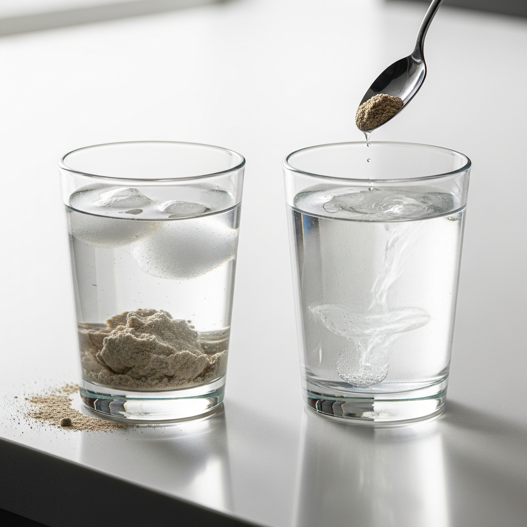 Instant Beverage - Dissolvability Comparison