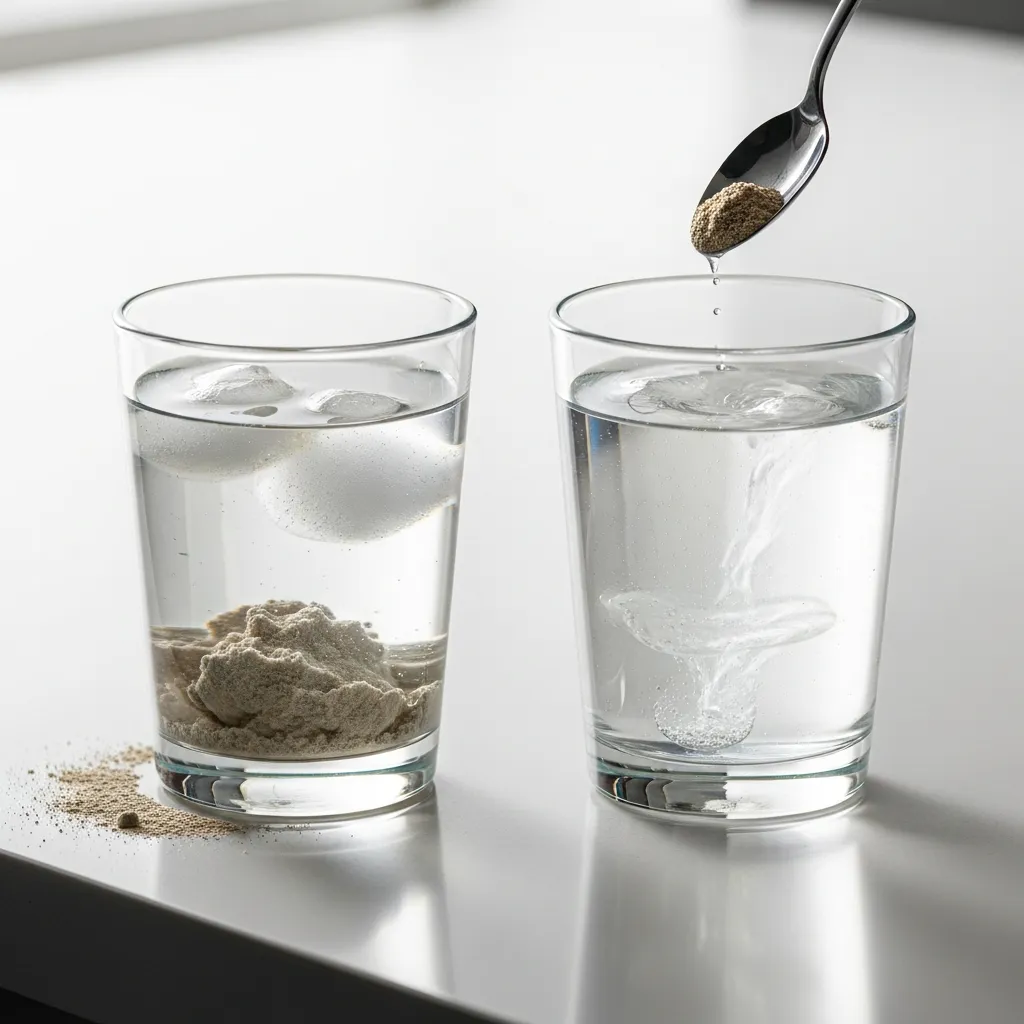 Instant Beverage - Dissolvability Comparison