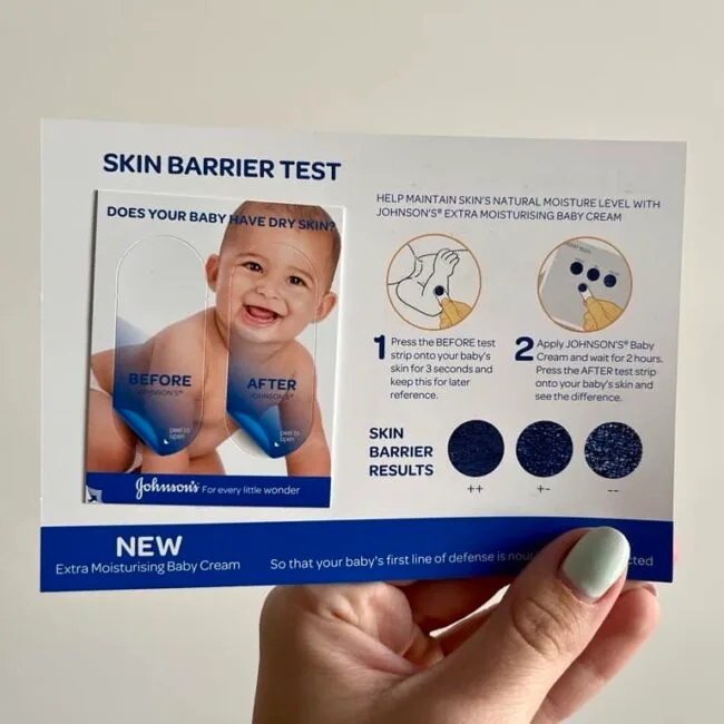 J&J Baby – Skin Barrier Test