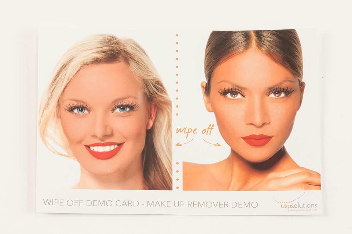 Make-Up Removal Demo Tool | USP Solutions