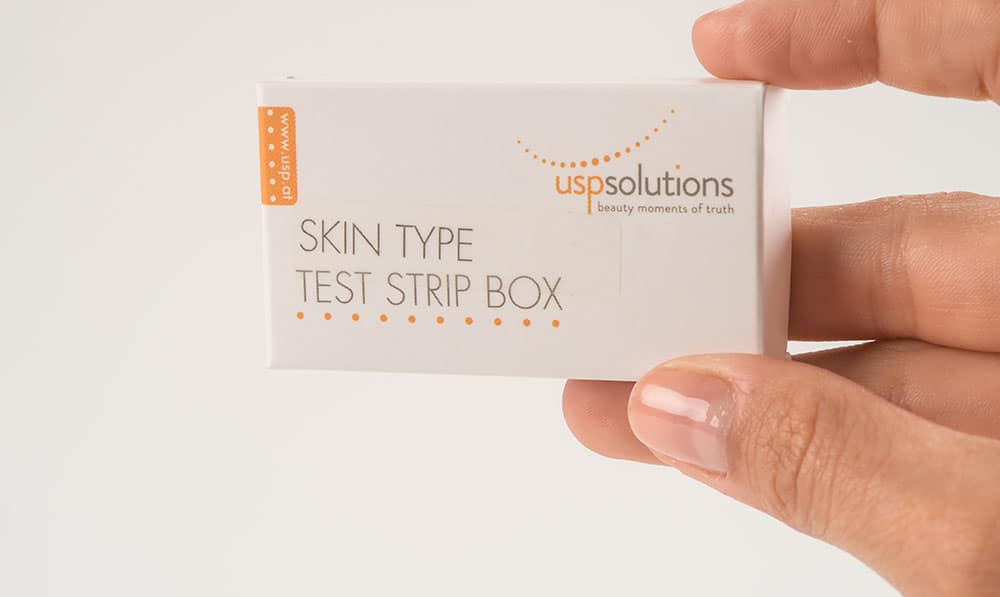 Direct Selling - Skin Type Test strip Box | USP Solutions